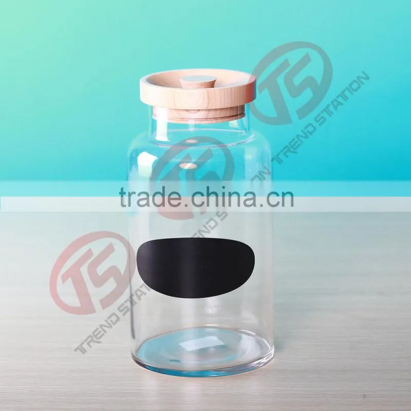 cute glass food storage jars