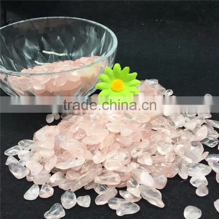 Rose Quartz Tumbled Stone Crystal Gravel