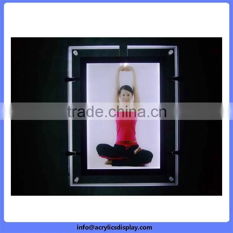 Bottom price hot selling led outdoor acrylic light box