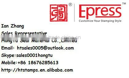 2015 New Epress Brand Automatic Date Stamp Maker Self Inking Rubber Stamp machine