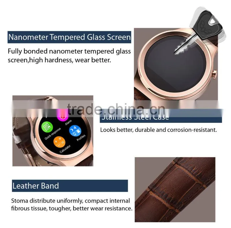 2016 New S3 Bluetooth Smart Watch Wrist Smartwatch APK For Apple Android Smartphone Men Women Wristband Wristwatch