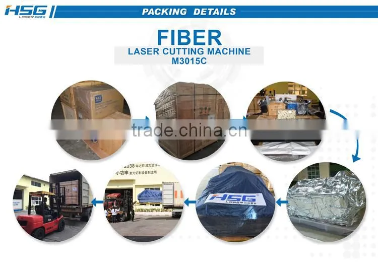 HSG Cnc Fiber Pipe Plate Laser Cutting Machine Price for 3 Meters Pipe