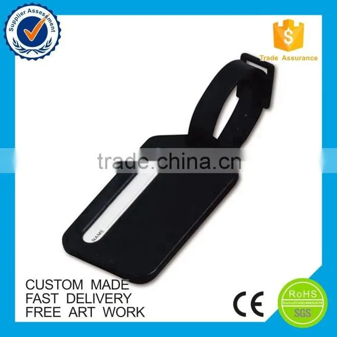 handbag pvc logo, bag round rubber tag,plastic name tag