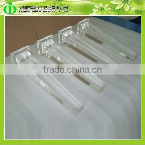 DDH-L118 Trade Assurance Modern Acrylic Table Leg Round Base