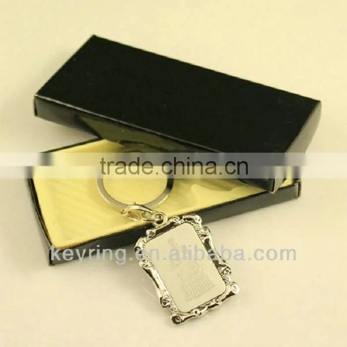 New Design China Blank Custom Metal Keychain