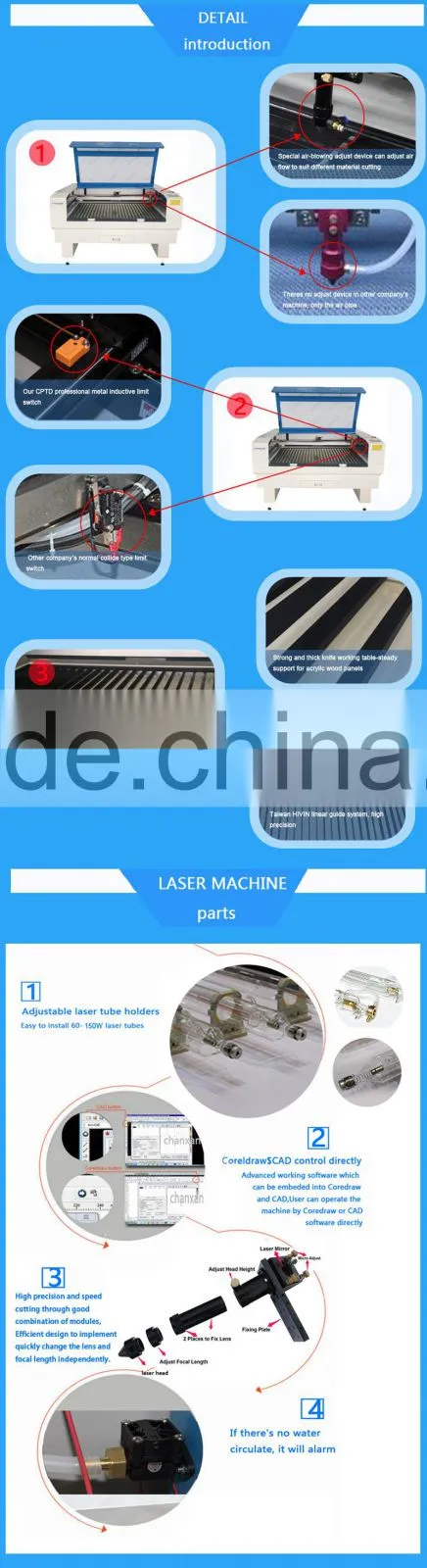 co2 laser hole punching machine for fabric / acrylic Skype:nancyhyy88