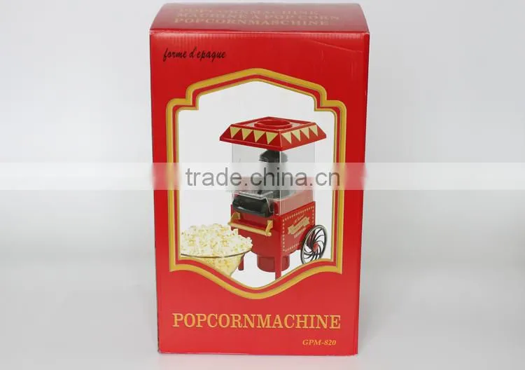 Vintage carriage hot air popcorn maker