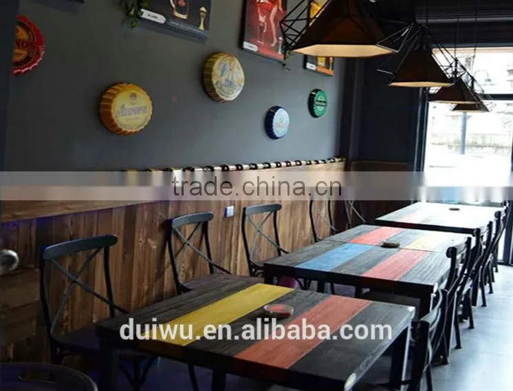 Wholesale high quality wood furniture chinese restaurant hot pot table