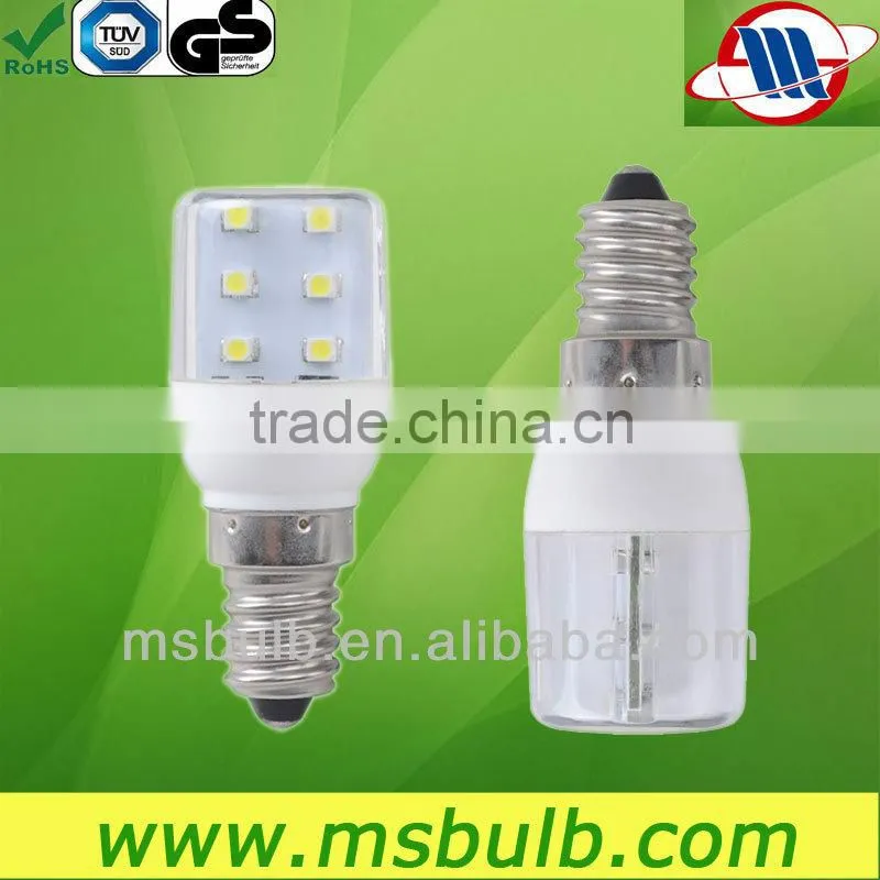 e14 fridge bulb T25 fridge led bulb E14 E27 0.8W 12 SMD led