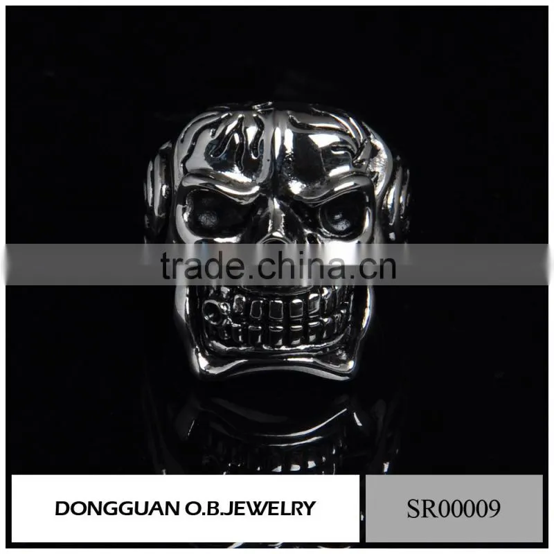Classic Men's Jewelry Ring Stainless Steel Jewelry/men's Wedding Skull Ring