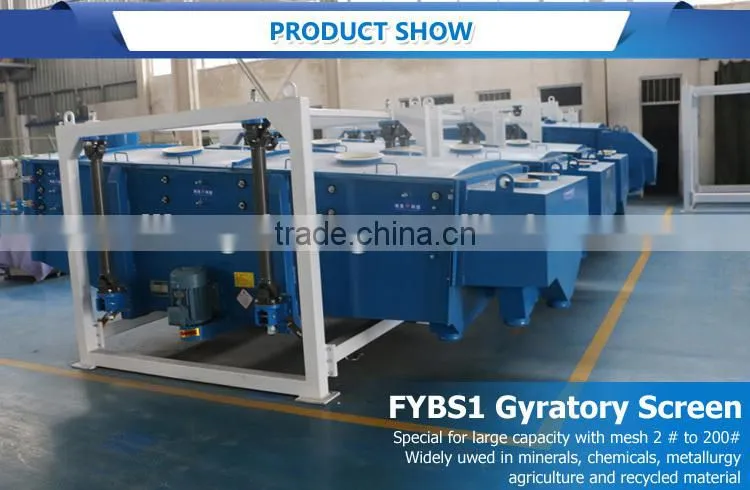 linear and swing mine industry vibrato separator screen