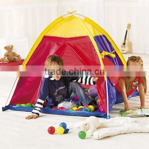 children playing tent