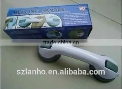 Secure Grip Rail Helping Handle Bathroom Bath Shower Double Locking Suction Cup