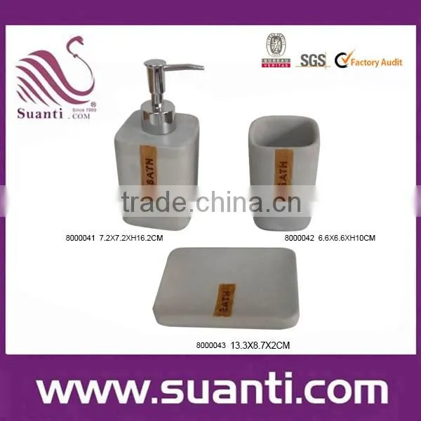 wholesale cheap custom hotel bathroom accessory set China