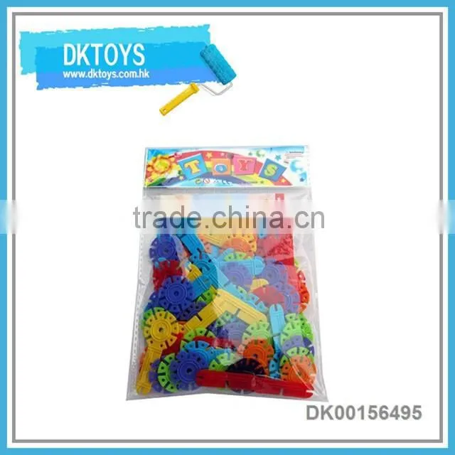 2016 hot selling educational 3D snow flate block