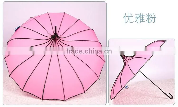 23"x8k shenzhen fancy parasols for promotion