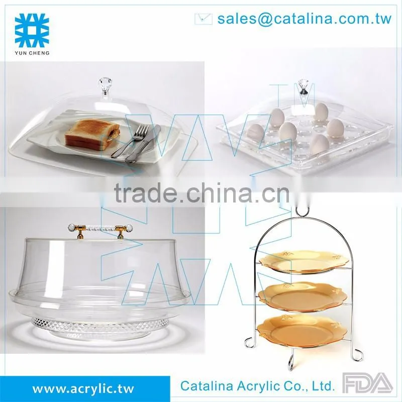 Crystal Acrylic Egg Tray