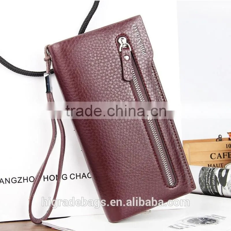 2016 purse imperial engraved leather wallet, men wallet