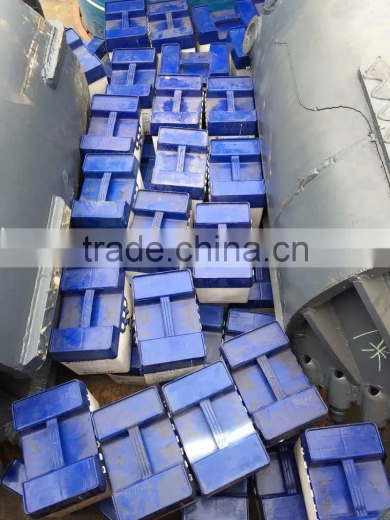 B47K bullet teeth with 19mm tungsten carbide drill teeth for foundation drilling
