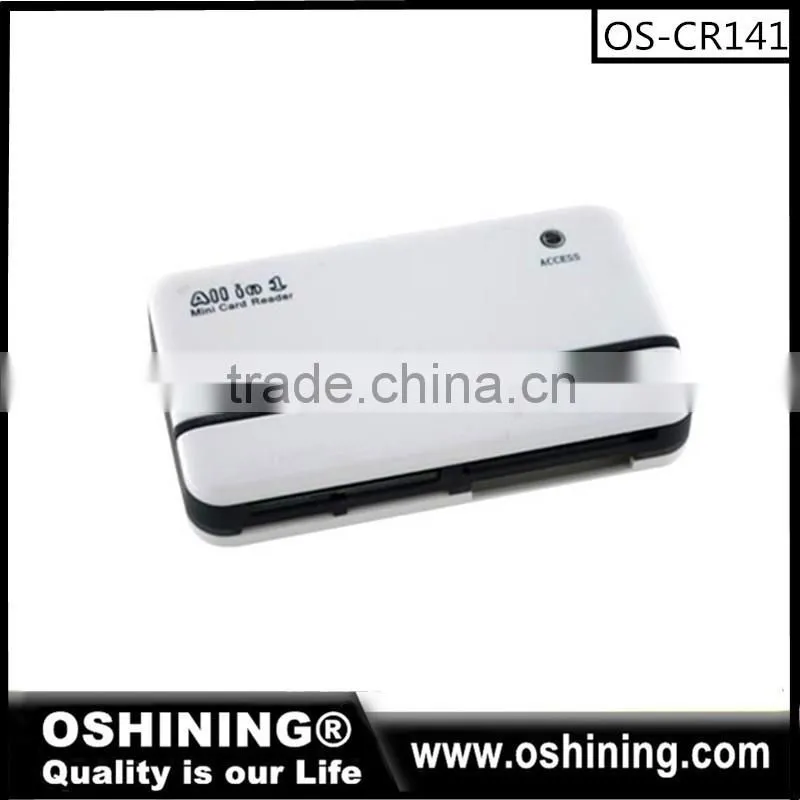 Wholesale high speed all in1 usb 2.0 card reader with 4slots (OS-CR145)
