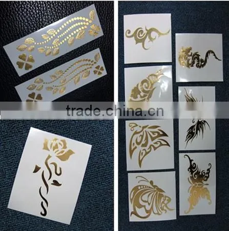 2015 White Color Fashional Tattoo Sticker