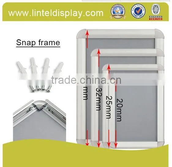 advertising aluminum snap frame supplier