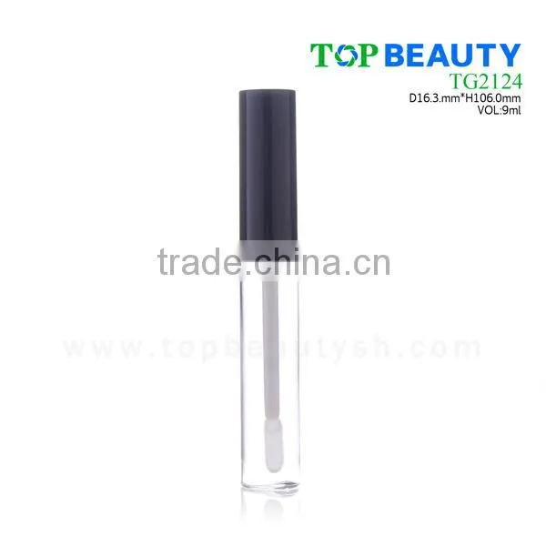 TG2124- Wholesale Best Seller 9ml Round Clear Empty Lipgloss Container