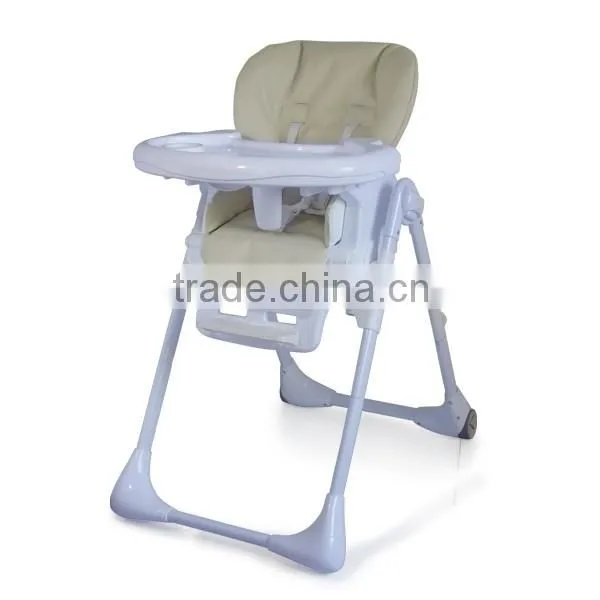 2016 new design restaurant baby high chair, portable baby high chair