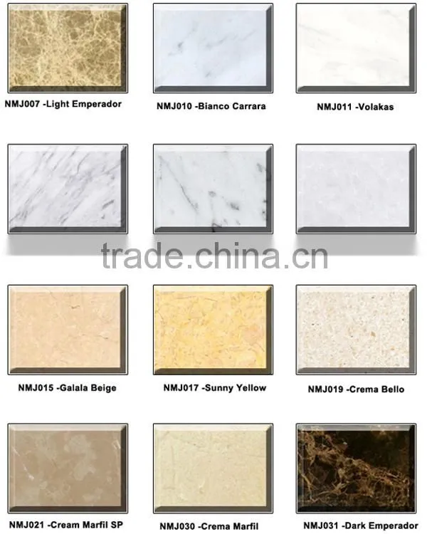 Hot selling nature stone oya wooden marble slab