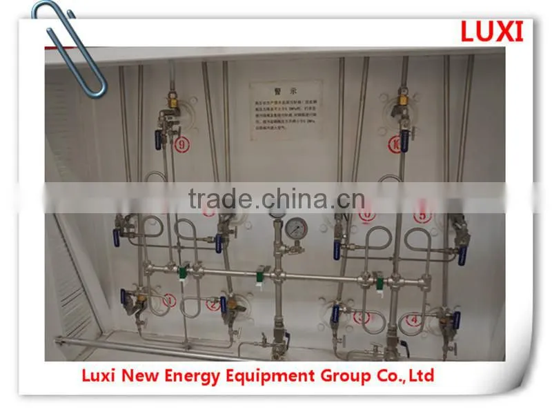7308Nm3, ISO11120, 25Mpa for high-pressure CNG tube cascade skid tank