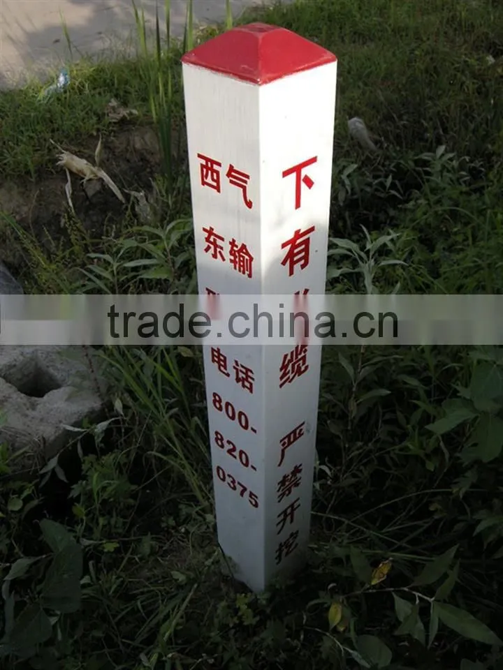 Hot sell FRP/ Fiberglass marker post