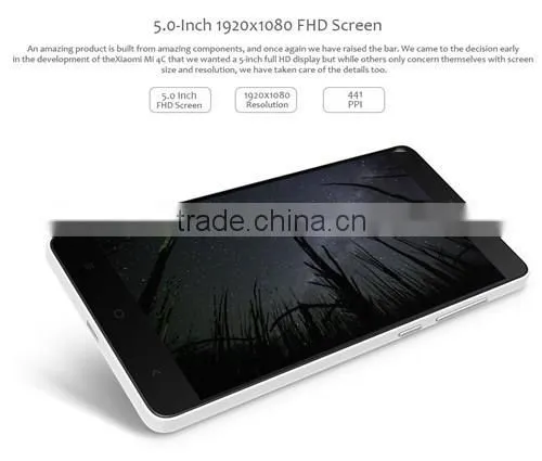 Original Xiaomi Mi4c Prime 32GB Mi 4c 4G LTE Mobile Phone Snapdragon 808 Hexa Core 5.0 inch 3GB RAM 13MP MIUI 7 cell phone