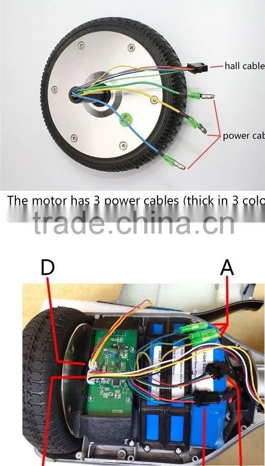 Two-Wheel Auto-Balancing Electric Scooter