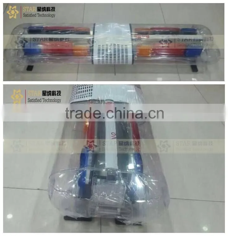 High power led emergency warning light bar for police truck
