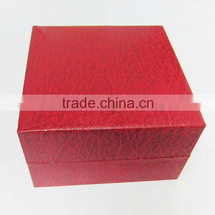 HOT SELL! China supplier Exquisite pu watch box / watch packaging case