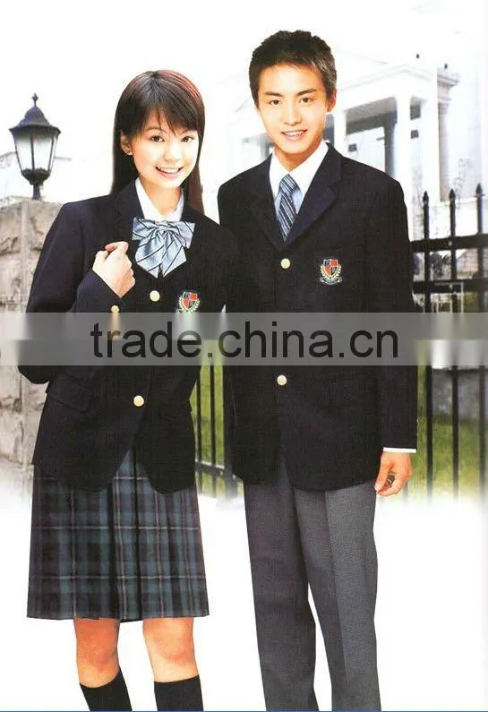 HOT selled black school uniform blazer