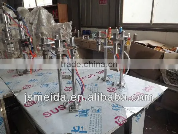 semiautomatic aerosol filling machine