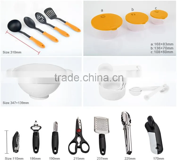 High quality 90 pcs cooking pots and pans ceramic cookware kitchen accessories cook ware