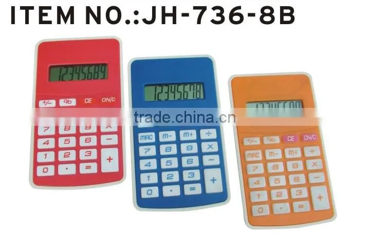 cute super adorable mini portable student calculator
