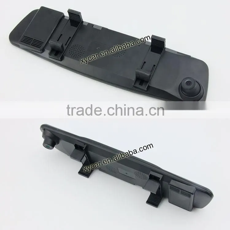120 degree 4.3 inch HD LCD display cheap 1080p hd car rearview mirror camera dvr XY-801DVR