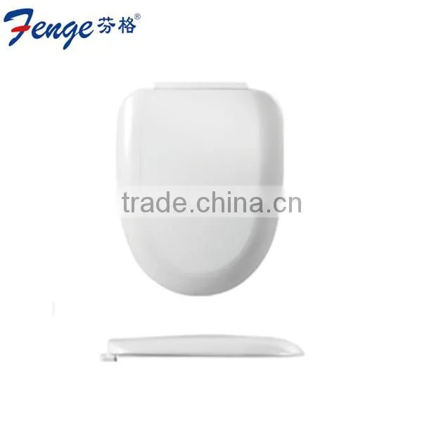 indian style closed front bidet toilet seat in white-FG320PP