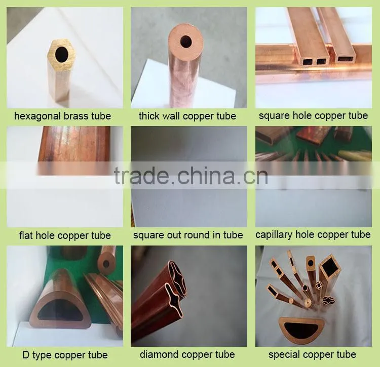 gemany grade Ms90 CuZn10 heaxgonal brass tube