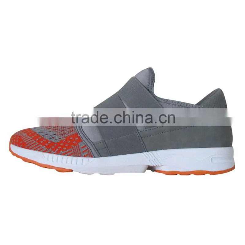 breathable china sport flyknit running shoe manufacturer