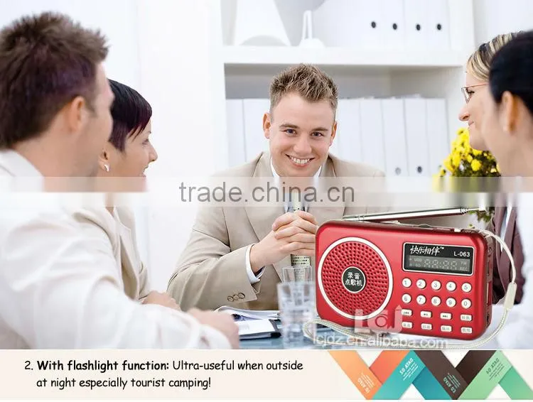 L-063 mini portable music speakers