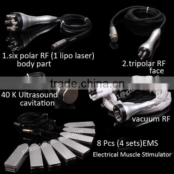 osano ems fitness micro electrode machines + ultrasonic cavitation machine for slimming and body wellness