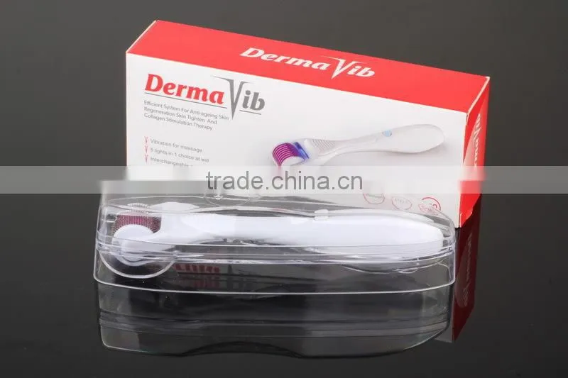 Top sell derma roller led photon dermaroller for wrinkle acne scar removal