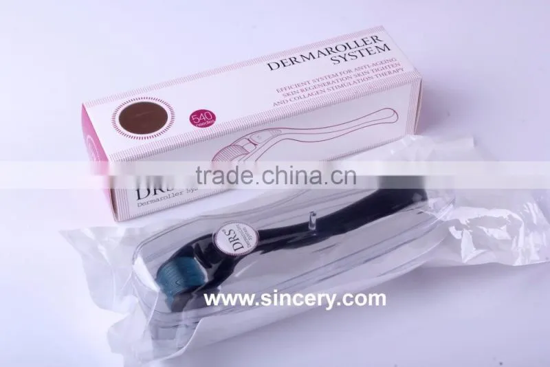 Dermaroller Therapy micro needle 540 derma roller derma rollers stretch marks for sale