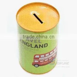 2016 hot selling metal money saving pot 8.5*13cm $1.0
