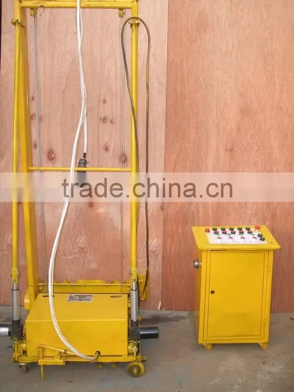 Automatic wall plastering machine/wall rendering machine