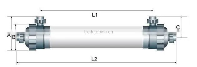 pvdf hollow fiber membrane-8040 /8040C- uf membrane modules /8040C UF filter membrane specially